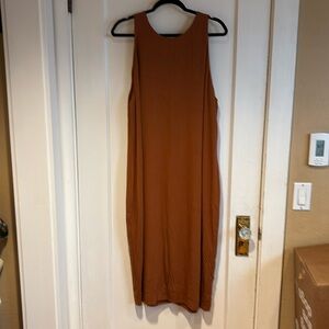 11 Honore Rust Midi Dress
